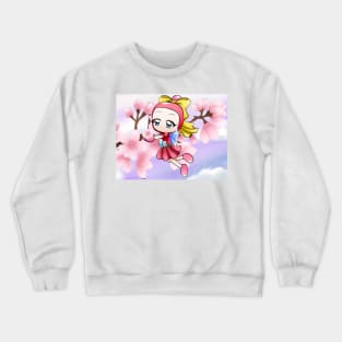 Akabon Cherry Blossom Fairy Crewneck Sweatshirt